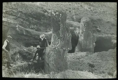 Oc,G.T.1456, Mana Expedition to Easter Island, British Museum — Isla de Pascua — 1914 | Chile de Ayer