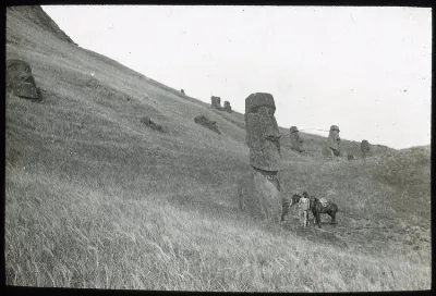 Oc,G.T.1457, Mana Expedition to Easter Island, British Museum — Isla de Pascua — 1914 | Chile de Ayer