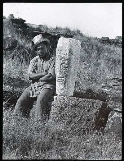 Oc,G.T.1483, Mana Expedition to Easter Island, British Museum — Isla de Pascua — 1914 | Chile de Ayer