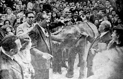 Bautizo de Fresia, 16 junio 1951
