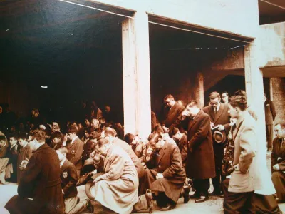 Acto de inaguración del colegio San Pedro Nolasco Concepción — Concepción — 1948 | Chile de Ayer
