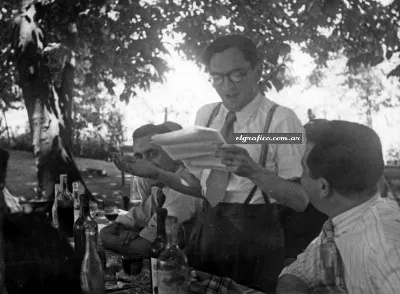 Frascara almuerzo cronistas