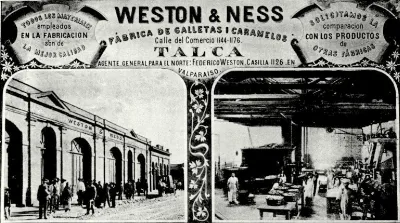 Fabrica de Galletas y Caramelos de Talca 1903