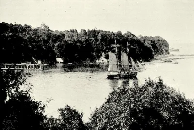 Orillas del Parque Lota 1903 — Concepción — 1903 | Chile de Ayer