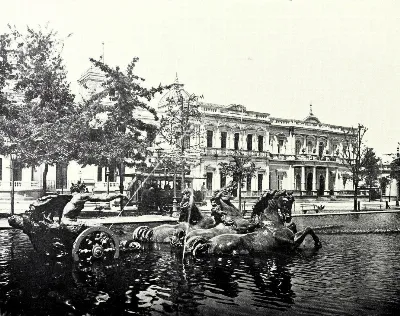 Neptune fountain, Santiago (1904)