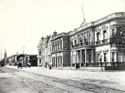 Residence on the Alameda de las Delicias, Santiago