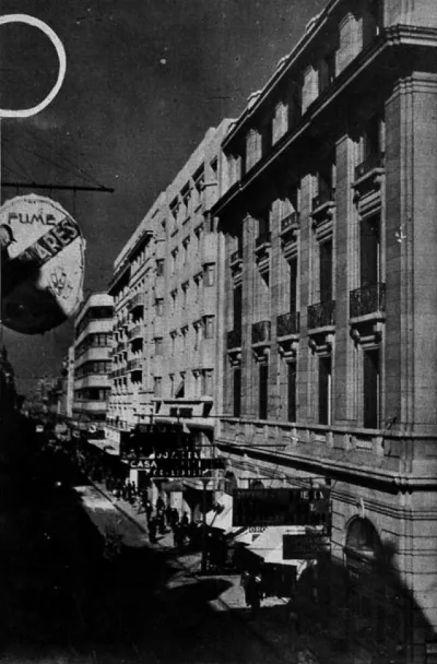 Calle Estado - Santiago de Chile 1936