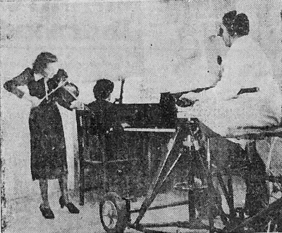 Demostracion de television en Chile (1939)