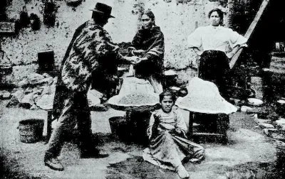 Vendedoras de Mote 1903