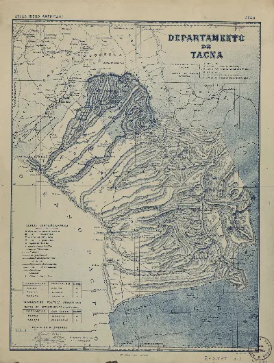Departamento de Tacna, Chile Alberto Martín, editor — Arica — 1900 | Chile de Ayer