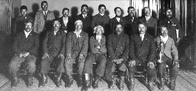 Argentina - Delegación mapuche en Buenos Aires (1920) — Temuco — 1920 | Chile de Ayer