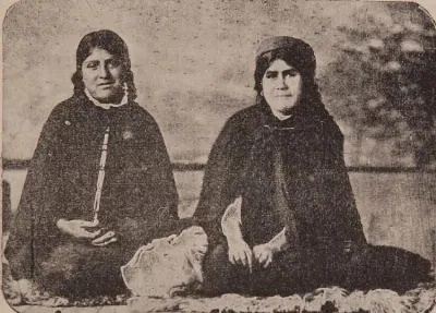 Hermanas mapuches — Temuco — 1901 | Chile de Ayer