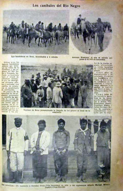 Los canibales del Rio Negro (1910) — Temuco — 1910 | Chile de Ayer