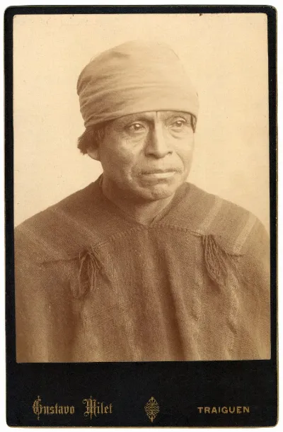 Mapuche de Taiguen — Temuco — 1890 | Chile de Ayer