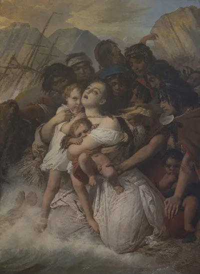 Naufragio del joven Daniel — Temuco — 1859 | Chile de Ayer