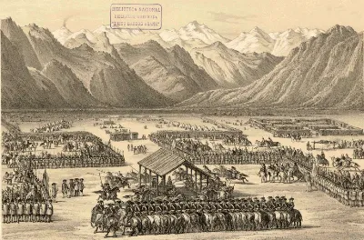 Parlamento Negrete(1793) — Temuco — 1854 | Chile de Ayer