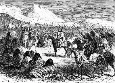 Rey de la Araucanía y Patagonia — Punta Arenas — 1850 | Chile de Ayer