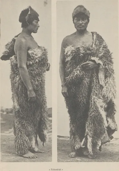 Selknam Tchoskiái (1898) — Tierra del Fuego — 1915 | Chile de Ayer