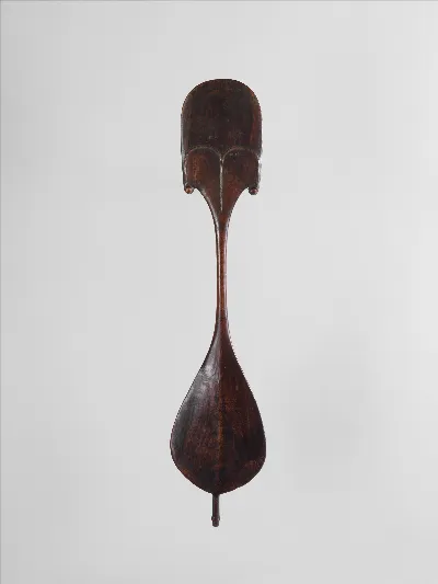 Dance Paddle (Rapa) — Isla de Pascua — 1850 | Chile de Ayer