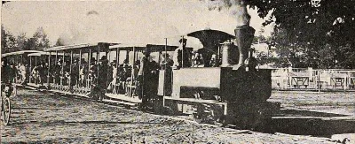 Inauguracion Ferrocarril Quinta Normal, 29 marzo 1914