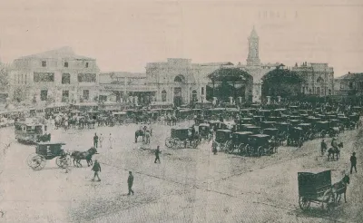 Antigua Estacion Central, Santiago de Chile — Santiago — 1898 | Chile de Ayer