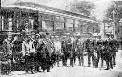Inauguracion FFCC Electrico San Bernardo primer tramo (1907)