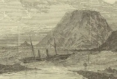 Steamer Quito wrecked at Huasco (crop)
