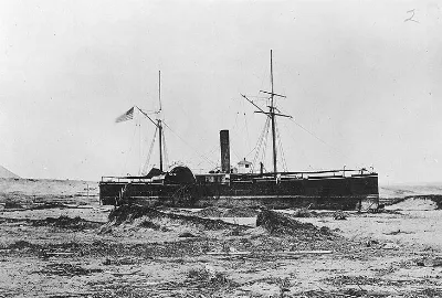 USS Wateree (1863) — Arica — 1868 | Chile de Ayer