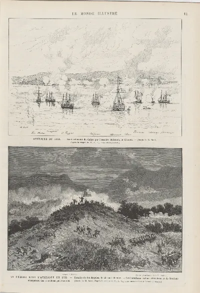 Le Monde illustré - 3 juillet 1880, p. 13 — Arica — 1880 | Chile de Ayer