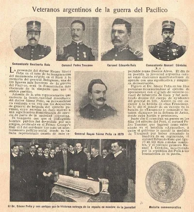 Heroes argentinos de la guerra delpacifico
