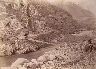 Puente colgante de Oroya