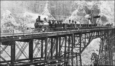 Puente original Meiggs Verruga en Peru