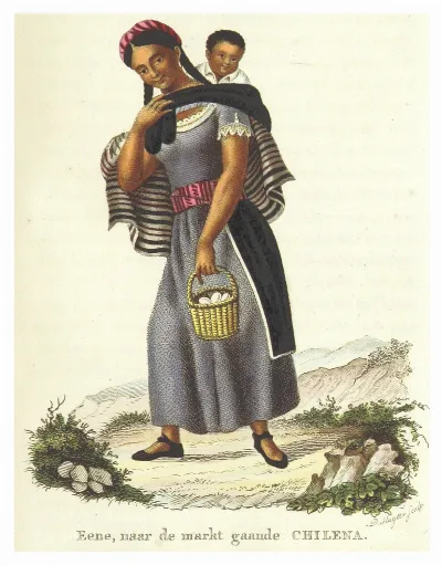 BOELEN(1835) T1 p261 EENE, NAAR DE MARKT GAANDE CHILENA