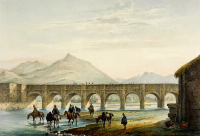 Puente sobre el Mapocho