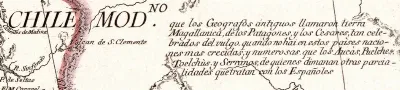 Chile Moderno que los geógrafos antiguos llamaron Tierra Magallánica, de los Patagones y los Césares