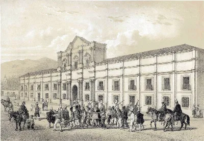 La Moneda 1854 — 1854 | Chile de Ayer