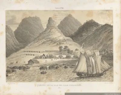 Presidio de la Isla Juan Fernández, 1832 MC0001984