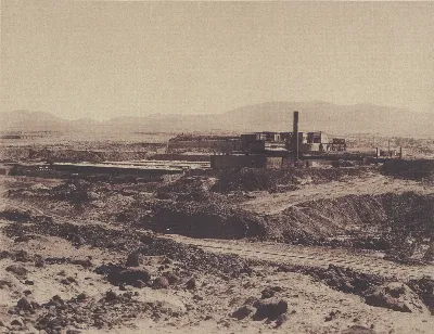 Oficina Salitrera Paposo 1889 b