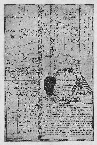 Havestadt. Mapa de araucania