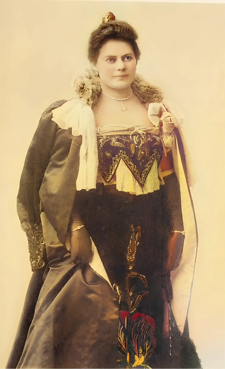 Sara Braun Hamburguer, viuda de Nogeira, Punta Arenas, hacia 1900. — aprox. 1900 | Chile de Ayer