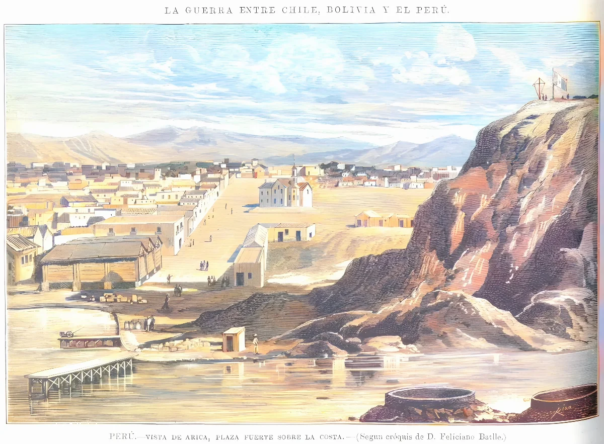 Arica-1879 — Arica — 1879 | Chile de Ayer
