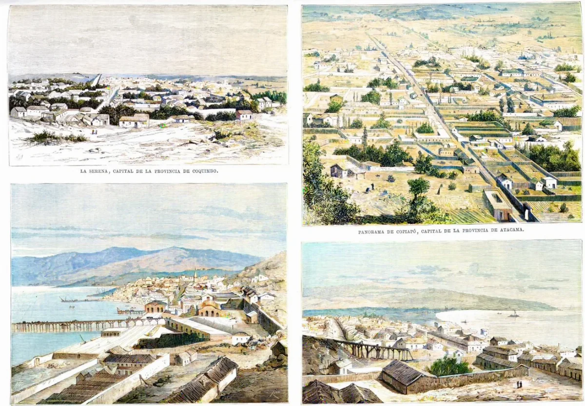 La Serena-Copiapo-1879 — Atacama — 1879 | Chile de Ayer