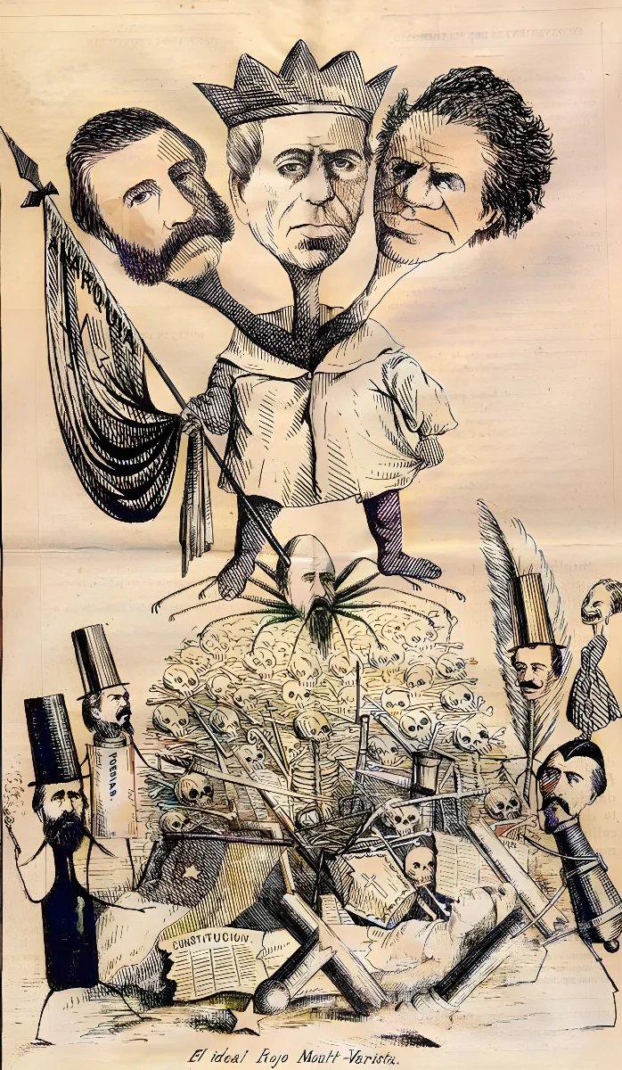 El ideal rojo Montt-Varista. — Década de 1860 | Chile de Ayer