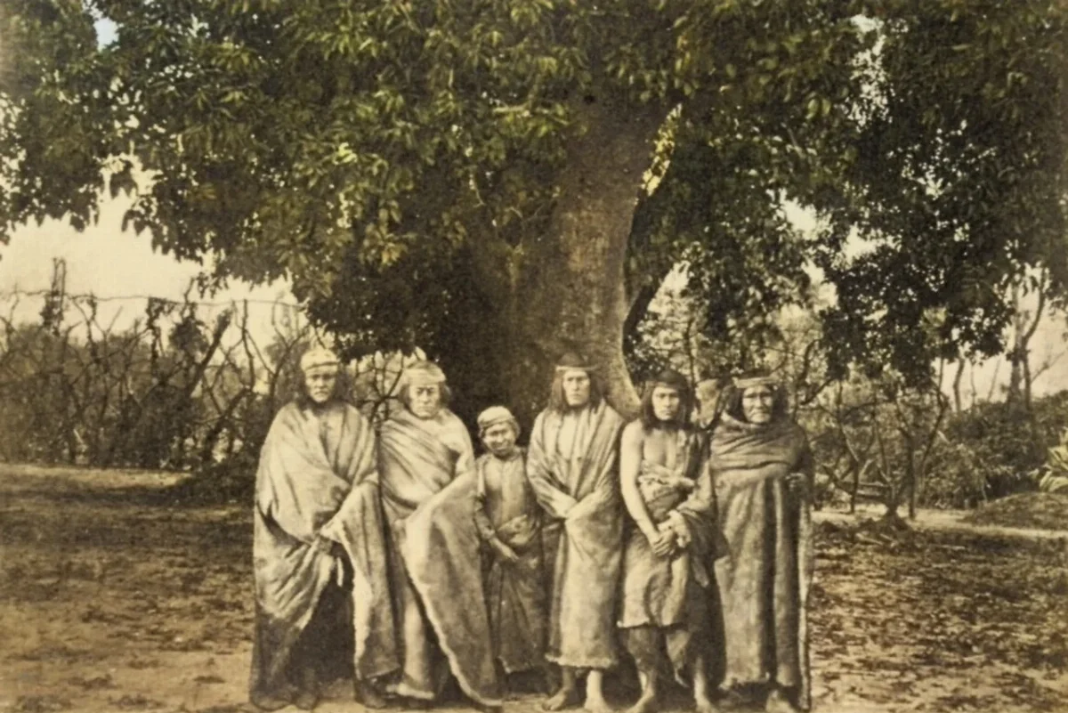 Chilenischer Photograph um 1870 - Carte de visite (Zeno Fotografie) — 1870 | Chile de Ayer