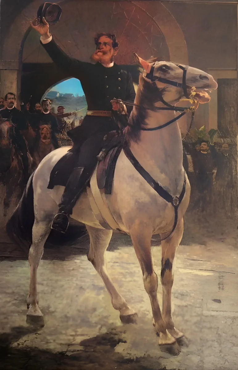 Proclamación de la República del Brasil, por Henrique Bernardelli — aprox. 1900 | Chile de Ayer