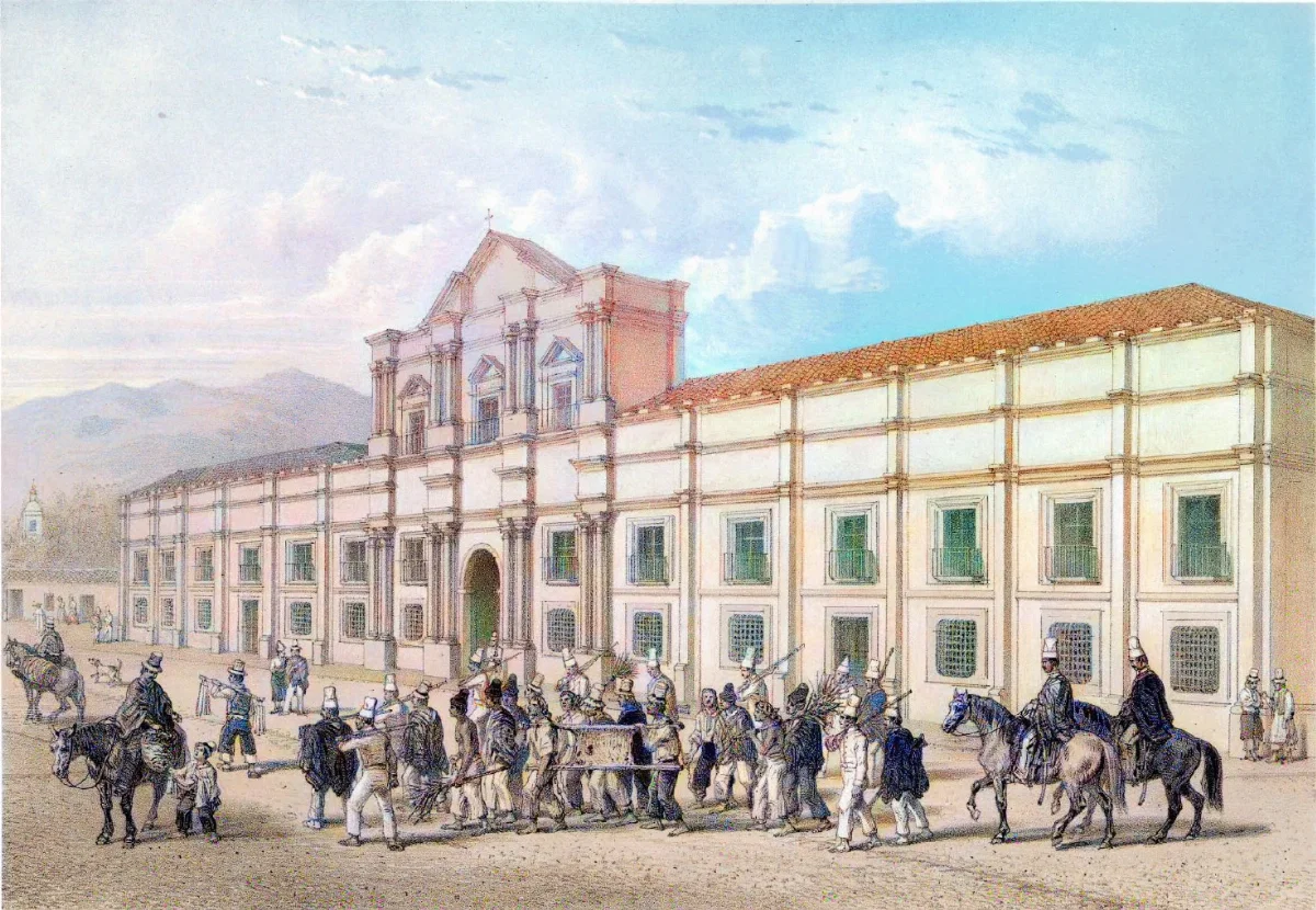 La Moneda 1854 — 1854 | Chile de Ayer