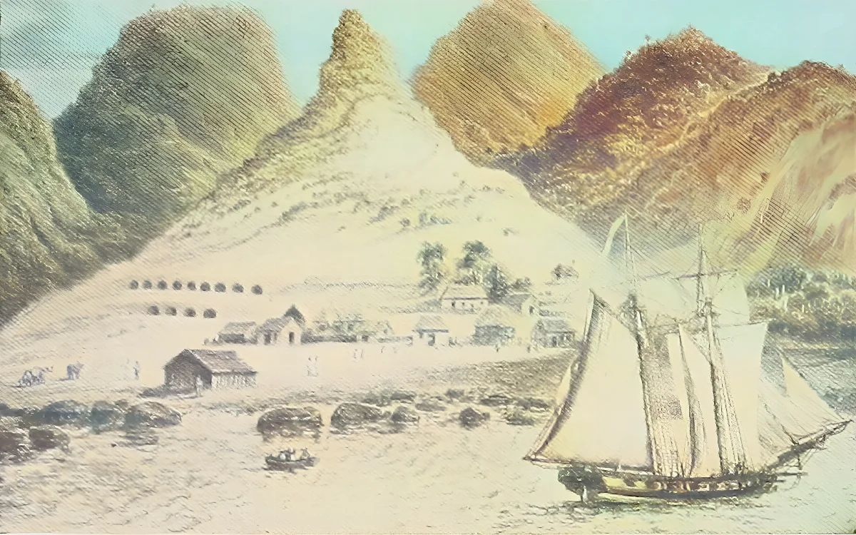 Presidio de la Isla Juan Fernández, 1832 (14789466913) — 1832 | Chile de Ayer