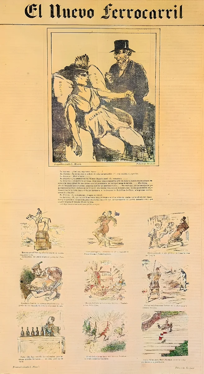 El estado de la alianza — 1881 | Chile de Ayer