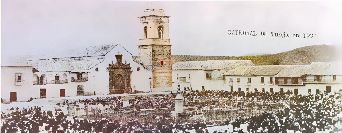 Catedral de Tunja, 1902 — aprox. 1902 | Chile de Ayer