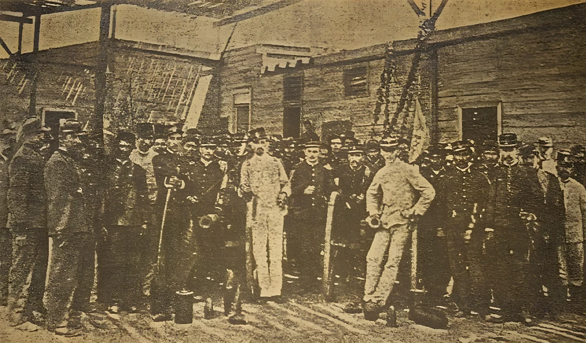 Artilleria Gobiernista - Guerra Civil Chile 1891 — 1891 | Chile de Ayer